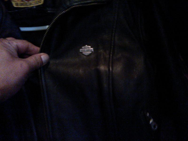 HARLEY DAVIDSON LEATHER JACKET SIZE :LW, US $99.00, image 5