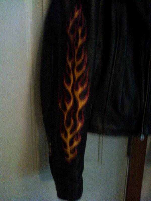 HARLEY DAVIDSON LEATHER JACKET SIZE :LW, US $99.00, image 6