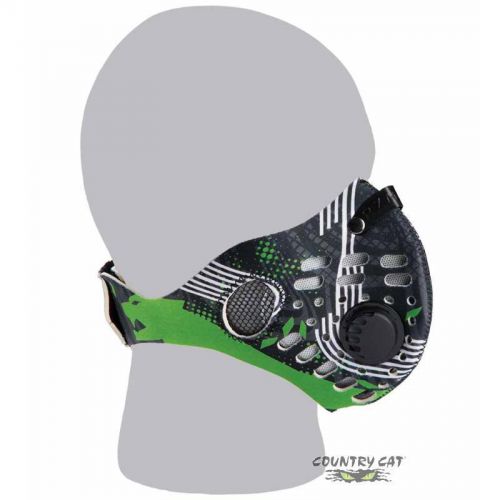 Arctic cat atv neoprene dust air filter mask - aircat overdrive green - 5258-07_