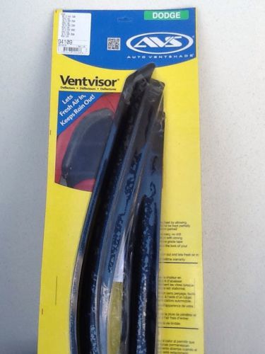 Avs front &amp; rear window ventvisors for ram 1500,2500,3500 - 94109 - new