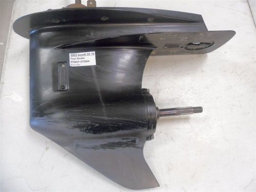 2003 suzuki df 70 - four stroke - lower unit gearcase 20 inch shaft