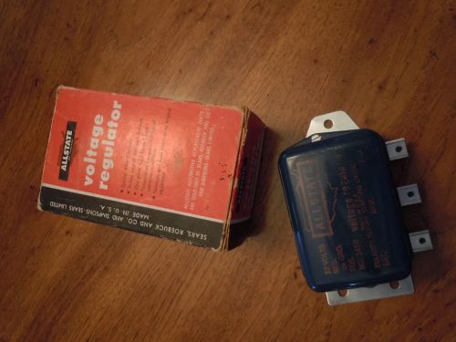 Vintage voltage regulator 12 volts.  no, 1458. free shipping