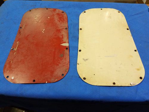 Beech bonanza lwr cowl access panels one lot p/n 35-410020-4 &amp; 5 (0416-170)