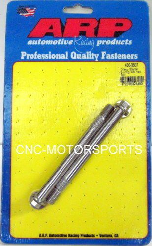 Arp starter bolt kit 430-3507 chevy all 2" long 3/8" bolt hex 4.450 uhl