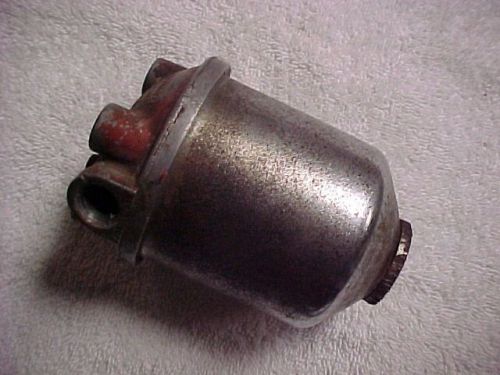 High performance fuel filter canister rat hot rod gasser ford chevy dodge hemi