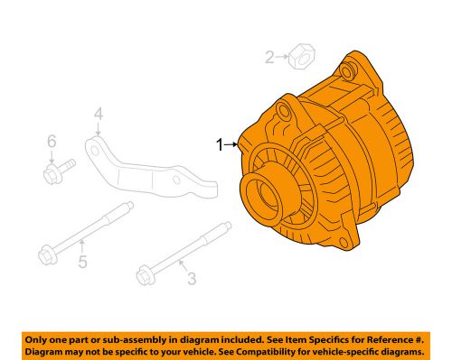 Nissan oem 05-07 pathfinder-alternator 2310mea20brw