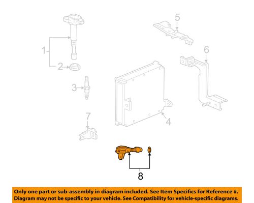 Honda oem-engine crankshaft position sensor 37500pnb003
