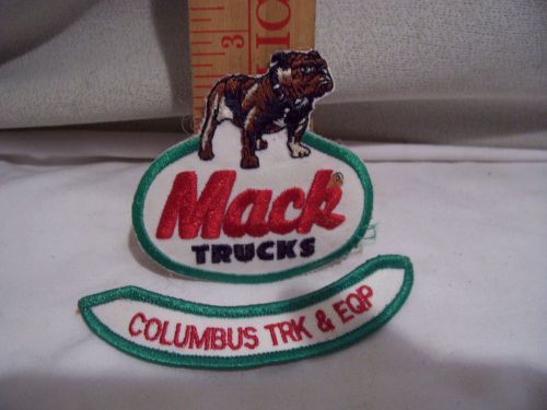 Vintage   mack truck  patch