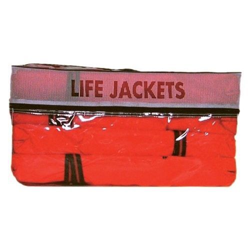 Kent bright orange pfd life vests type ii package bag with 4 pfds