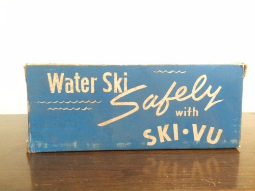 Vintage rear view ski boat mirror, ski-vu, 1960's