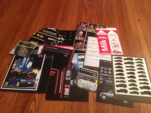 Cooper mini brochures and marketing material of the early 2000's