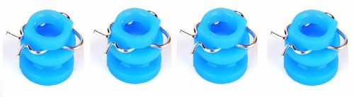 1964 1965 1966 bronco fairlane falcon mustang window roller &amp; clip set of 4