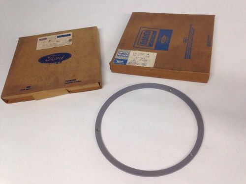 Nos 1967 1968 ford mustang headlight door ring c7zz-13064-a pair left right