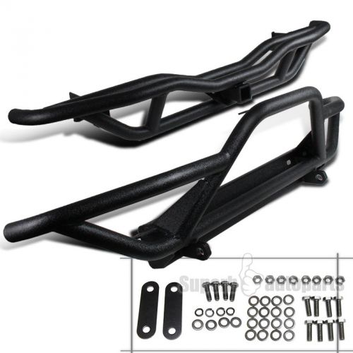 Find 0716 Wrangler JK Black Rock Crawler Tubular Front+Rear Bumper