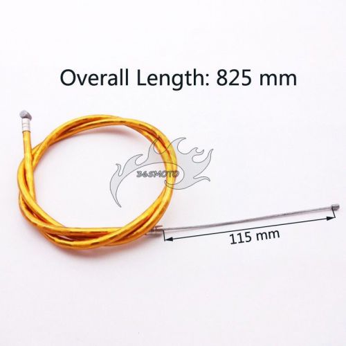 Gas throttle cable gold for 43 47 49cc mini atv quad mini dirt pocket bike moto