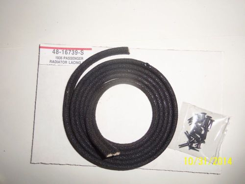 1935   ford   car   radiator  shell lacing  48-16739-s
