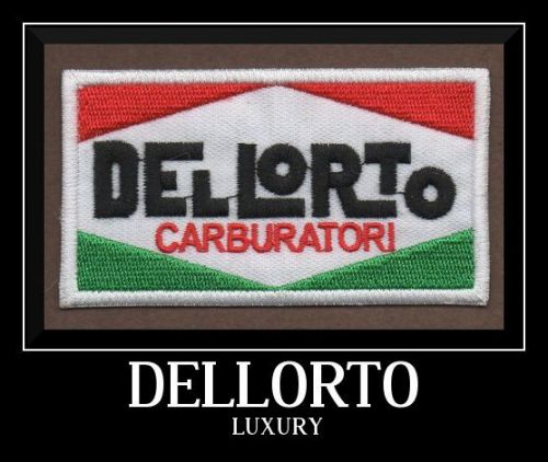 Deal luxury dellorto patch 8,5 cm x 6 cm italian scooter  vespa lambretta vw