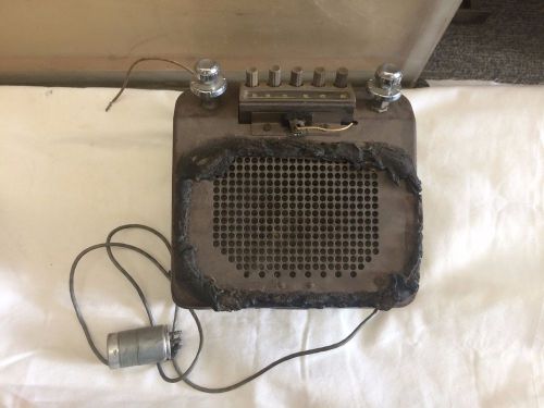 1947 oldsmobile 6v deluxe am radio -- freshly tested and verified