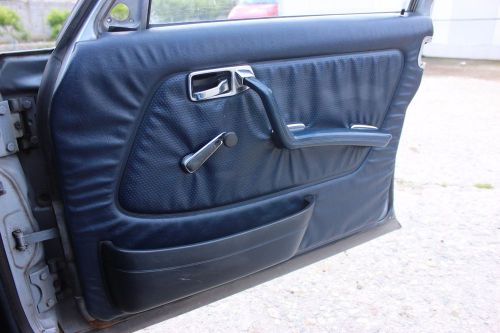 Mercedes w123 front right side / passenger side door panels blue