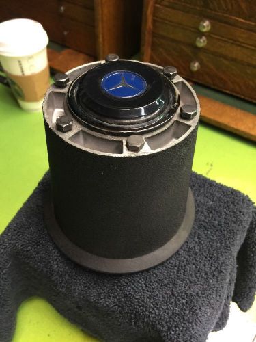 Vintage nardi mercedes benz steering wheel adapter and horn button