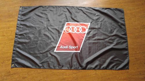 Audi sport logo flag banner coupe quattro urs4 urs6 garage mancave enthusiast