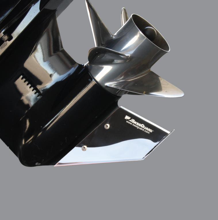 Skeg guard boat motor guard protector from megaware keelguard  - skegguard 27081