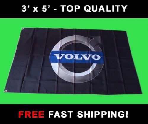 Volvo racing flag - new 3&#039; x 5&#039; banner - cross country s90 xc90 v60 - free ship