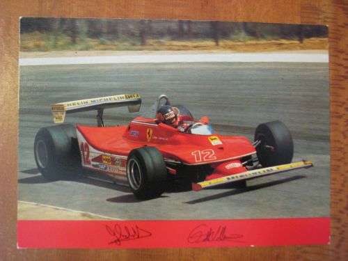 Ferrari 312 t4~postcard, italy printed