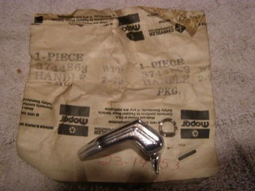 Nos mopar 72-77 dodge truck ds lh vent window handle