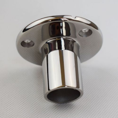 1piece 90° boat hand rail fits 7/8" round base s.s for marine polished solid
