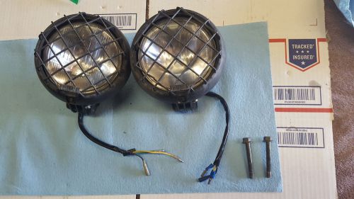 Banshee stock headlights with xenon headlight bulbs installed