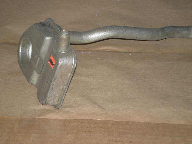 Vw oil breather housing, w //down & breather tubes, type 3 thru 7/71