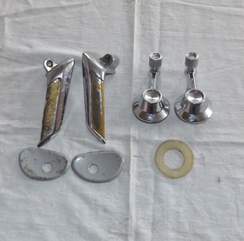64 65 66 ford thunderbird interior door handles and window cranks complete set