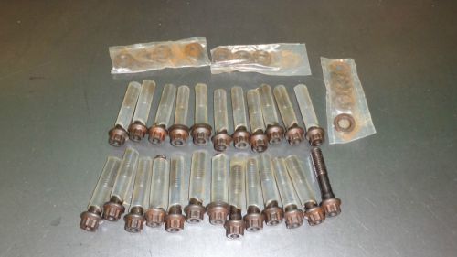 New arp 12-point bolt lot of (24) 3/8" x 16 thread 2.125" underhead length