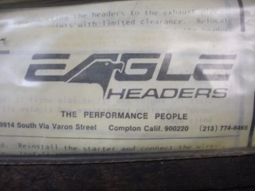 Vintage nos eagle header gasket set #1416 fits ford 302 windsor 1969-1977 &amp;more?