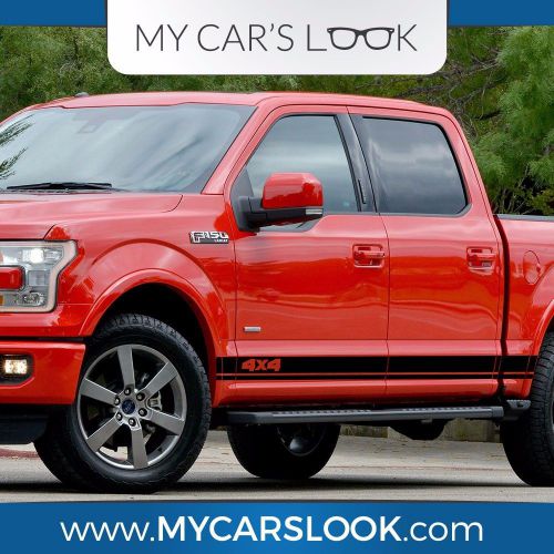 Ford f-150 2016 4x4 graphics side stripe decal sticker