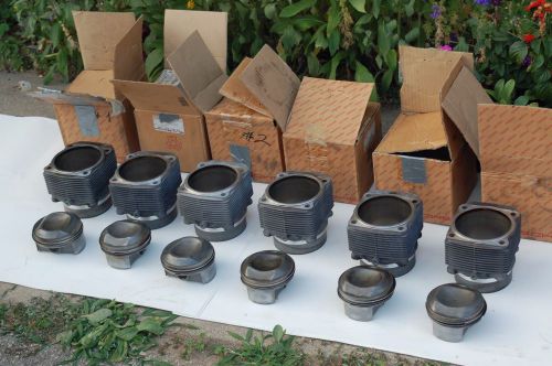 Porsche 911 3.6l mahle pistons and cylinders set