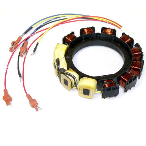 Mercury outboard stator 1978-1988 9 amp 6 cyl 398-5454a2 a6 174-5456 (c117)