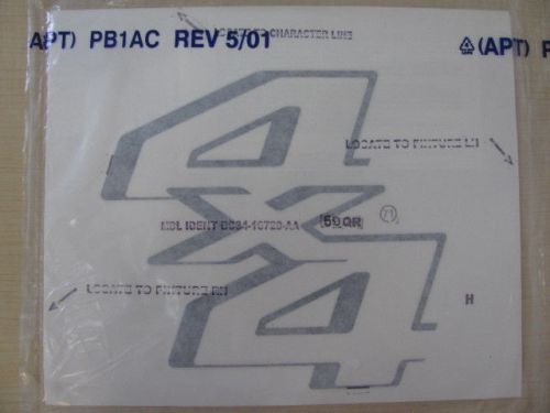 Ford 2011-2014 f250 pick up bed decal part # bc3z-9925622-ac