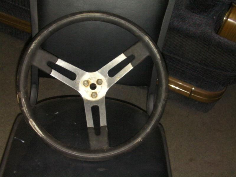 15 " aluminum steering wheel combo with disconnect imca