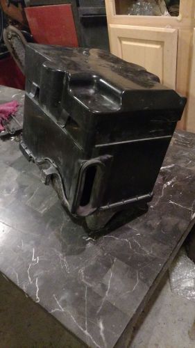 86-91 mazda rx-7 battery tray w/ shield &amp; lid fc3s 13b turbo na fc rx-7 as-is