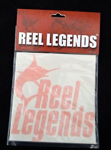 Reel legends decal &#034;made in the usa&#034;