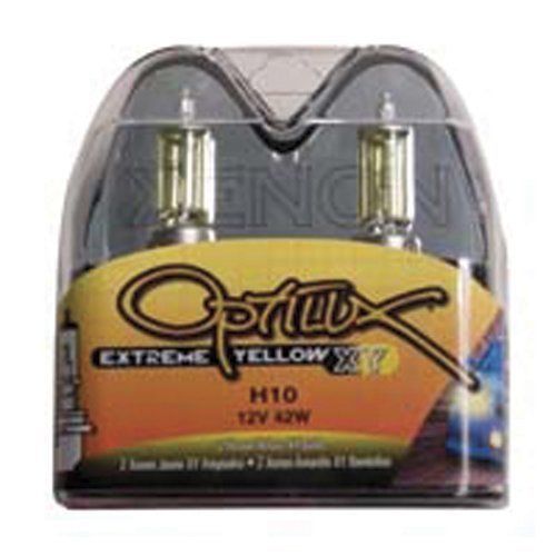 Hella optilux h71071112 xy series h10 12v/42w xenon yellow halogen bulb set