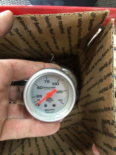 Autometer pro comp ultra lite oil pressure gauge, gauge, auto meter, oil