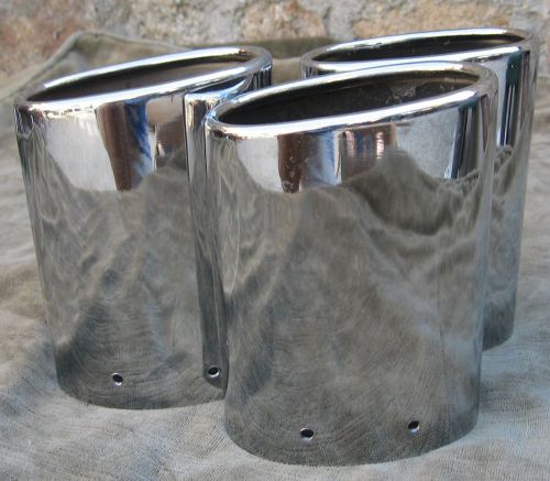 3 universal exhaust pipe cover trims