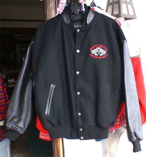 Racing jacket dave smith motor sports leather jacket lg
