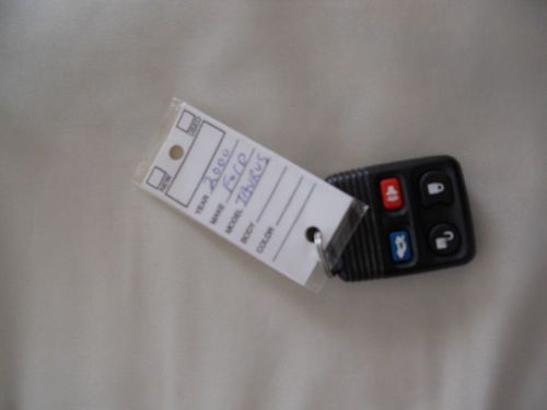 Lincoln/ ford keyless remote  fcc id cwtwb1u331   ford motor co   2s4t-15k601-aa
