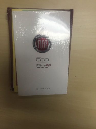 2015 fiat 500 500c user guide owners manual/ new/ all insert