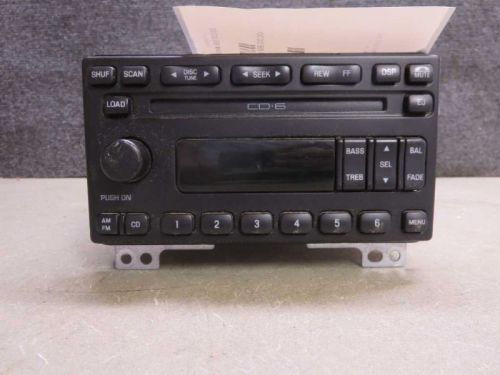 03 04 ford expedition audio equipment am-fm-6cd,check id 65362