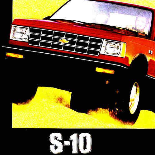 1984 chevy s-10 pickup brochure-durango-tahoe--s10